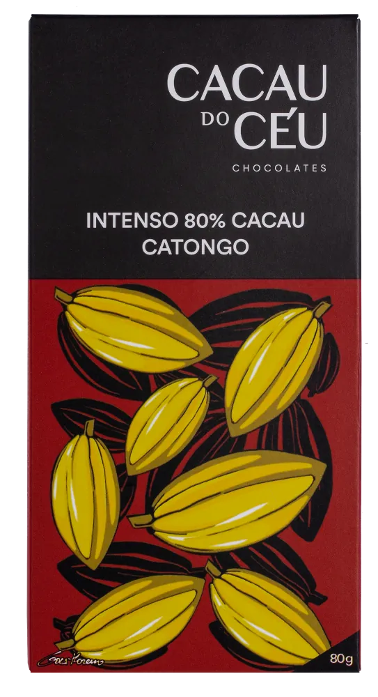 Chocolate Intenso 80% Cacau Catongo